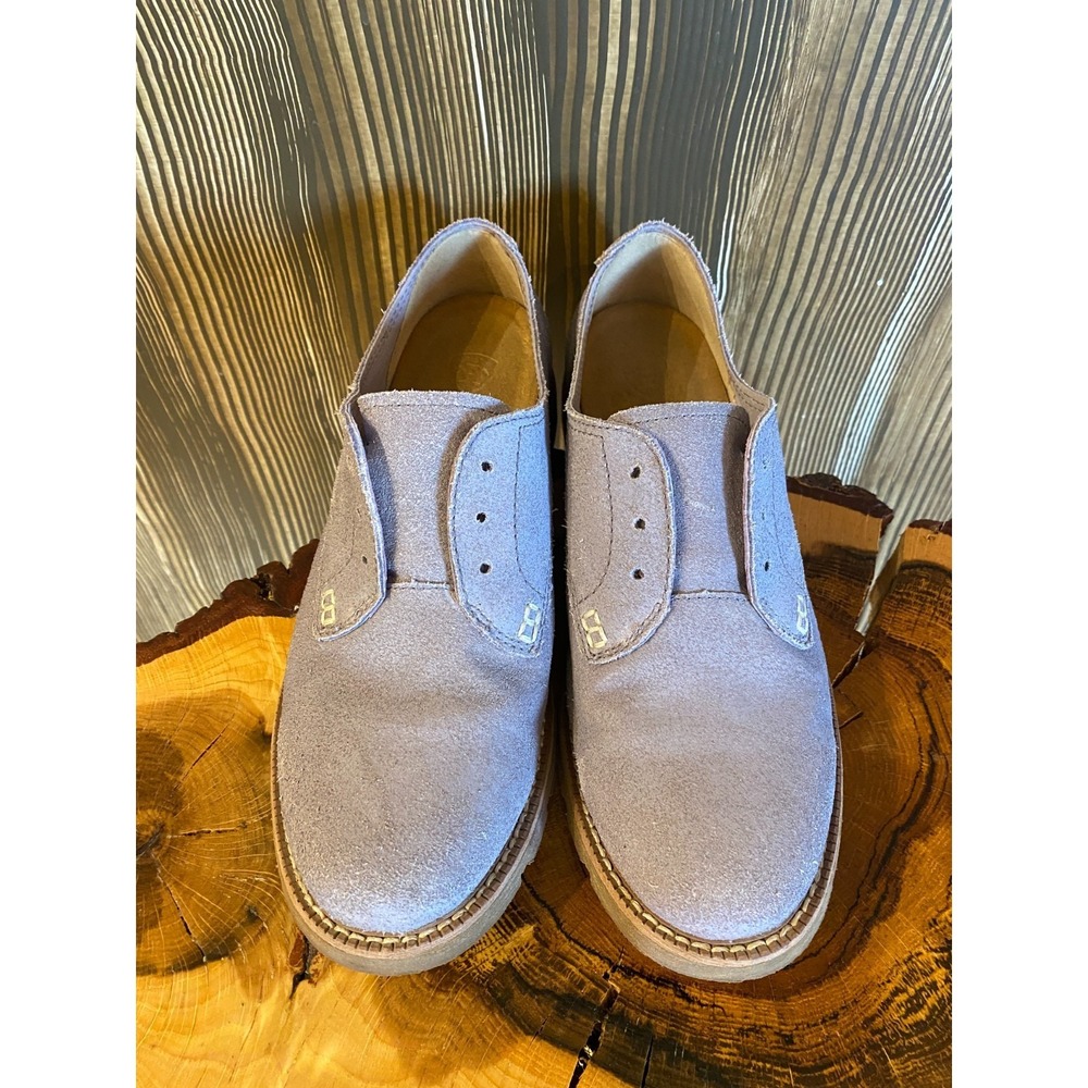 Ariat Vale Oxfords Purple Suede Laceless Slip On Shoes Sz 6.5B Fairy Boho Fairy - Picture 4 of 10